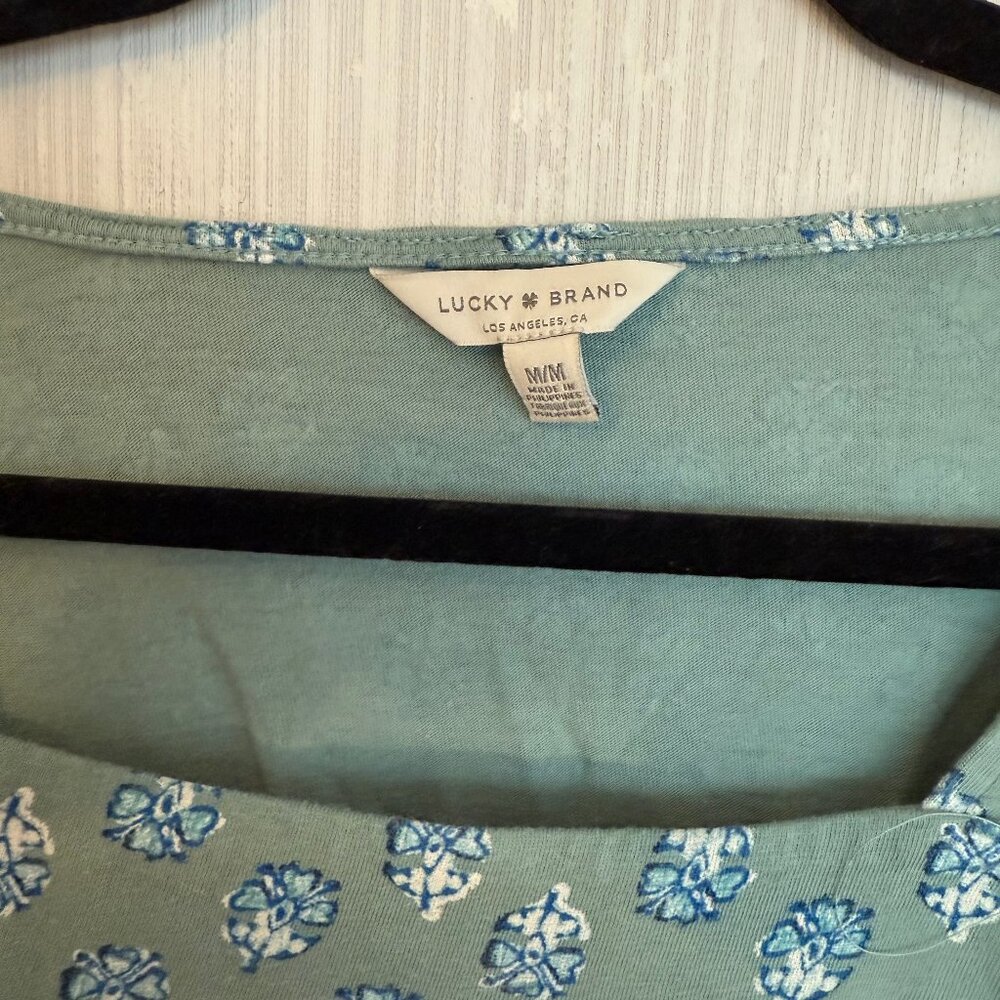 Lucky Brand M Printed Shirt - Picture 3 of 3